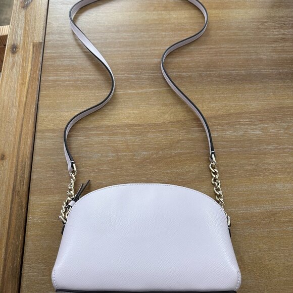 Kate Spade Hilli Dome Crossbody Small Lilac Leather Shoulder Bag - Picture 2 of 3